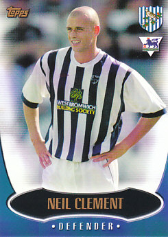 Neil Clement West Bromwich Albion 2003 Topps Premier Gold #W2